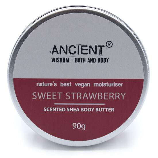 Scented Shea Body Butter 90 g – Sweet Strawberry