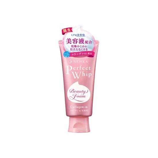 Shiseido - Senka Perfect Whip Collagen Attīrošās putas (120 g)